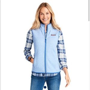 Vineyard Vines fleece sweater vest